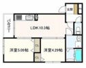 ヴェルメゾン堺北条町の間取り画像