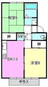 ルネス88の間取り画像