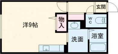 コーポミウラⅡの間取り画像