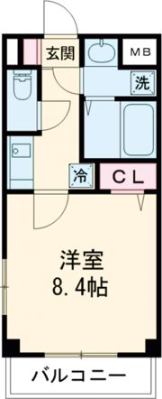 エミネックス熊谷駅前B棟の間取り画像
