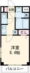エミネックス熊谷駅前B棟の間取り画像
