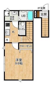 Rainbow Mirai A棟（レインボーミライ）の間取り画像