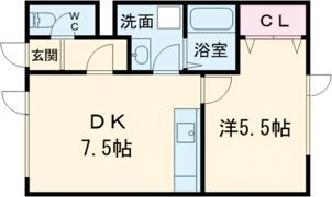 エクレールⅠの間取り画像