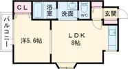 アルム桔梗の間取り画像