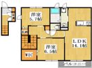ブランドールの間取り画像