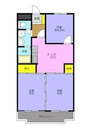 峰栄マンションの間取り画像