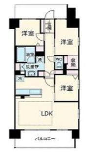 プレサンスロジェ岐阜ザ・クラスⅡの間取り画像