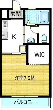 サニーコート共和の間取り画像