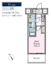 ティモーネグランデ川崎の間取り画像
