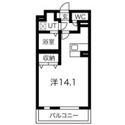 八幡山公園ザ・レジデンスBの間取り画像