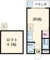 ハッピーハイツ大保Cの間取り画像