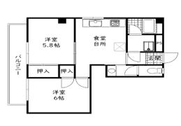 サンハイツ元町の間取り画像