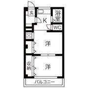 メゾンラピスの間取り画像