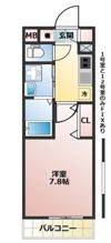 ラ パーチェ Sの間取り画像