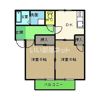 フレグランスコスモAの間取り画像