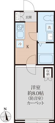 ラシクラス西大井の間取り画像