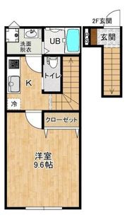 Rainbow Mirai B棟（レインボーミライ）の間取り画像