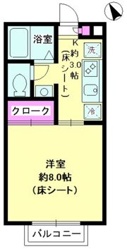GRACECOURT海老名の間取り画像
