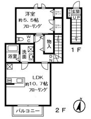 エラミカの間取り画像