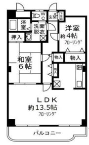 あい蘭道壱番館の間取り画像