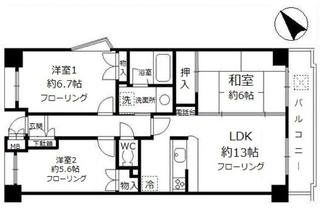 間取図
