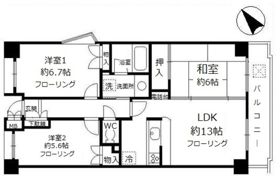 ラフィネ武蔵野の間取り画像