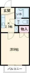 コーポウエストⅡの間取り画像