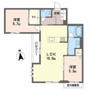 シャーメゾン武の間取り画像