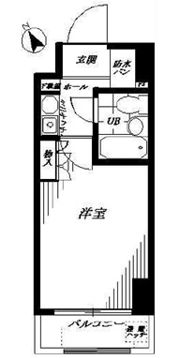 ダイアパレスアクティブシティ本厚木の間取り画像