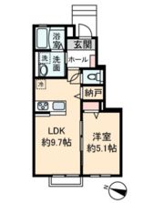 ガーデン ラピスの間取り画像