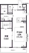 リブリ・クレールⅢの間取り画像