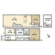 千代田4丁目戸建の間取り画像