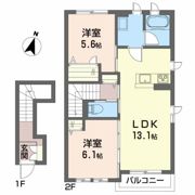 リラフォートBの間取り画像