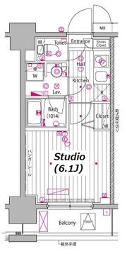 ガーラ・プレシャス川崎の間取り画像