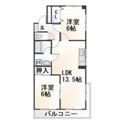 ハイツリッチモンドB棟の間取り画像