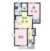 フレーシアBの間取り画像
