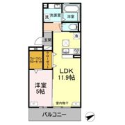 カーサ フェリーチェEの間取り画像
