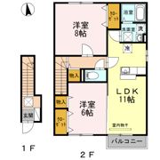ヴィラ・シュモクⅡの間取り画像