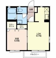 マナティー Aの間取り画像