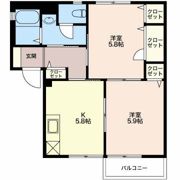 ボヌールカーサの間取り画像