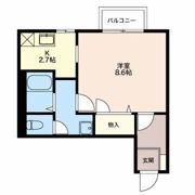 パークハイツの間取り画像