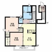 シャーメゾン北一色の間取り画像