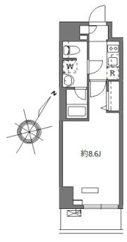 ソラステージ金町の間取り画像