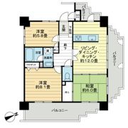 ライオンズガーデン緑ヶ丘の間取り画像