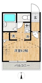 アメリカンリバティー所沢22の間取り画像