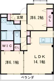 BARRY KSの間取り画像