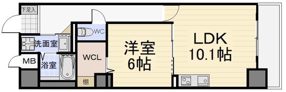グランツ泉の間取り画像