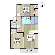 アバンサールCの間取り画像