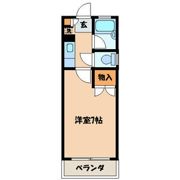 レポス諸岡の間取り画像