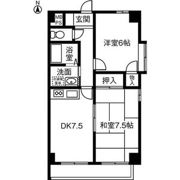 サニーコート平和の間取り画像